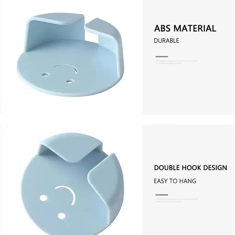 Round Smiley Plug Holder, Lovely Smiley Hook, Nail-free Hook Hanger, New Wall Storage Plug Hook, Creative Multifunction Plug Hook, Strong Traceless Hook, Power Cord Holder Storage Hook Round Smiley Plug Holder, Lovely Smiley Hook, Nail-free Hook Hanger, New Wall Storage Plug Hook, Creative Multifunction Plug Hook, Strong Traceless Hook, Power Cord Holder Storage Hook